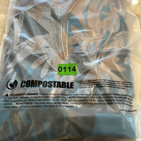 Moulinette Soeurs | Silk‎ Maxi Halter Dress | Teal/Purple | Size 6 - Picture 14 of 14